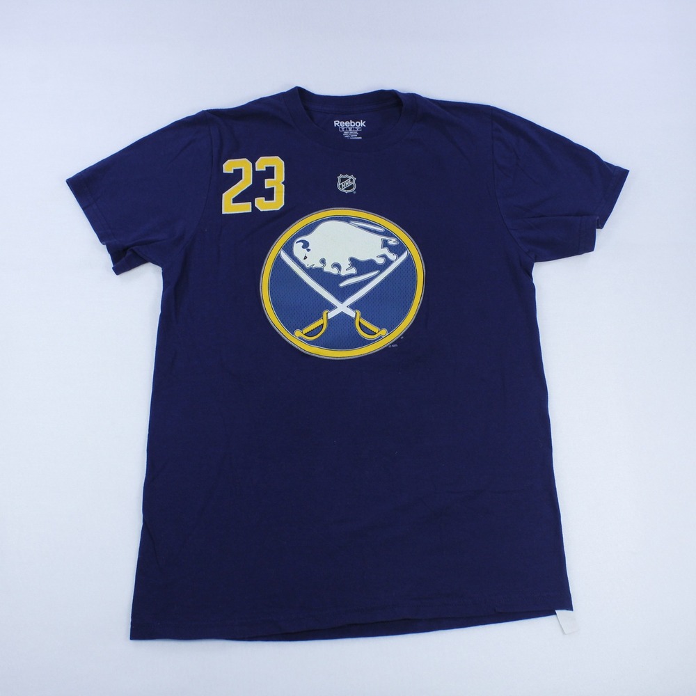 Buffalo Sabres NHL Reebok Jersey – Navy Blue –‎ #23 – Size S